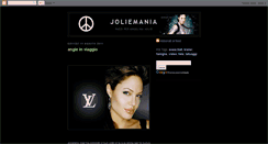 Desktop Screenshot of joliemania.blogspot.com