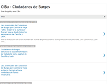 Tablet Screenshot of ciudadanosdeburgoscibu.blogspot.com