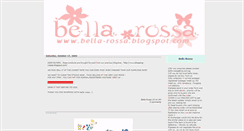 Desktop Screenshot of bella-rossa-instocks.blogspot.com