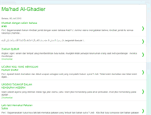 Tablet Screenshot of buletinalghadier.blogspot.com