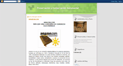 Desktop Screenshot of preservacionyconservaciondocumental.blogspot.com