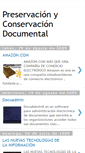 Mobile Screenshot of preservacionyconservaciondocumental.blogspot.com