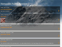 Tablet Screenshot of hernandezfamreunion.blogspot.com