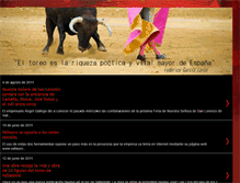 Tablet Screenshot of ciudadtaurina.blogspot.com