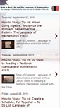 Mobile Screenshot of languageofmathematics.blogspot.com