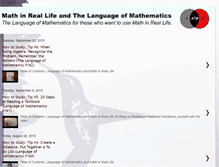 Tablet Screenshot of languageofmathematics.blogspot.com