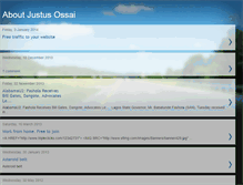 Tablet Screenshot of justusossai.blogspot.com