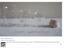 Tablet Screenshot of craftlaboratory.blogspot.com