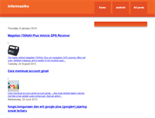 Tablet Screenshot of iinformasiku.blogspot.com