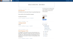 Desktop Screenshot of becomingmoms.blogspot.com