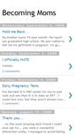 Mobile Screenshot of becomingmoms.blogspot.com