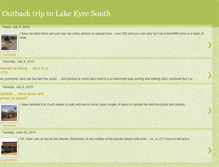 Tablet Screenshot of lakeeyresouthtrip.blogspot.com