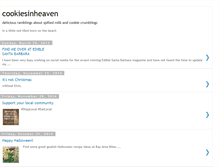 Tablet Screenshot of cookiesinheaven.blogspot.com