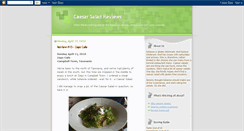 Desktop Screenshot of caesarsalads.blogspot.com