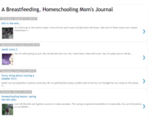 Tablet Screenshot of abreastfeedingmomsjournal.blogspot.com