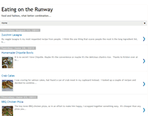 Tablet Screenshot of eatingontherunway.blogspot.com