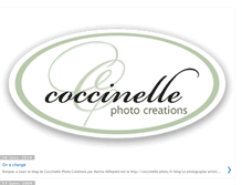 Tablet Screenshot of coccinelle-photo.blogspot.com