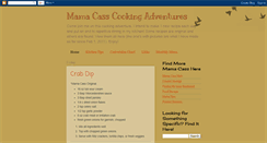 Desktop Screenshot of mamacassadventures-cooking.blogspot.com