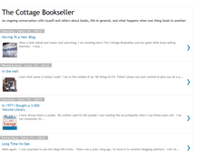 Tablet Screenshot of cottagebookseller.blogspot.com