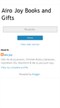 Mobile Screenshot of airojoy.blogspot.com