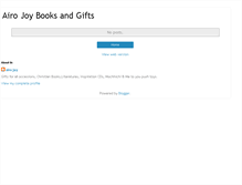 Tablet Screenshot of airojoy.blogspot.com