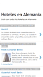 Mobile Screenshot of hoteles-alemania.blogspot.com