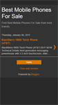 Mobile Screenshot of bestmobilephonesforsale.blogspot.com
