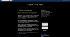 Desktop Screenshot of procurandoboca.blogspot.com