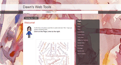 Desktop Screenshot of dawnwebtools.blogspot.com