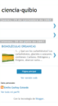 Mobile Screenshot of ciencia-quibio.blogspot.com