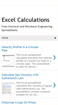 Mobile Screenshot of excelcalculations.blogspot.com