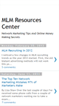 Mobile Screenshot of mlmresource.blogspot.com