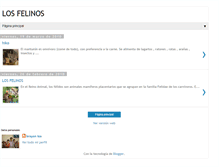 Tablet Screenshot of losfelinos6c.blogspot.com