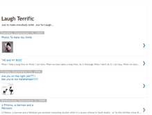 Tablet Screenshot of laughterrific.blogspot.com