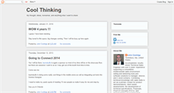 Desktop Screenshot of johncoolidge.blogspot.com