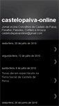Mobile Screenshot of jornal-online-castelodepaiva-online.blogspot.com