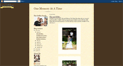 Desktop Screenshot of griffinfamily-onememoryatatime.blogspot.com