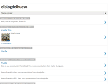 Tablet Screenshot of elblogdelhueso.blogspot.com