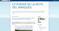 Desktop Screenshot of leyendas-de-la-mota-del-marques.blogspot.com