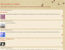 Tablet Screenshot of encaminoacristo.blogspot.com