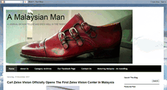 Desktop Screenshot of amalaysianman.blogspot.com