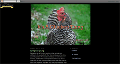 Desktop Screenshot of itsachickenthing.blogspot.com