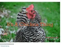 Tablet Screenshot of itsachickenthing.blogspot.com