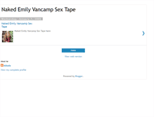 Tablet Screenshot of naked-emily-vancamp-sex-tape.blogspot.com