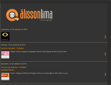 Tablet Screenshot of alissonlimadesigner.blogspot.com