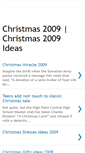 Mobile Screenshot of christmas2009ideas.blogspot.com