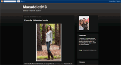 Desktop Screenshot of macaddict913.blogspot.com