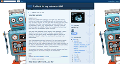 Desktop Screenshot of letterstomyunbornchild.blogspot.com