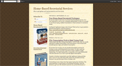 Desktop Screenshot of home-based-secretarial-services.blogspot.com