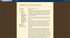 Desktop Screenshot of chrisinkenya07.blogspot.com